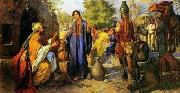 unknow artist Arab or Arabic people and life. Orientalism oil paintings  245 oil on canvas